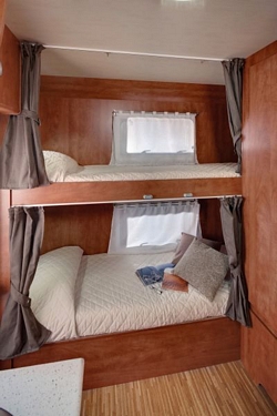 Rent-a-camper bunk beds